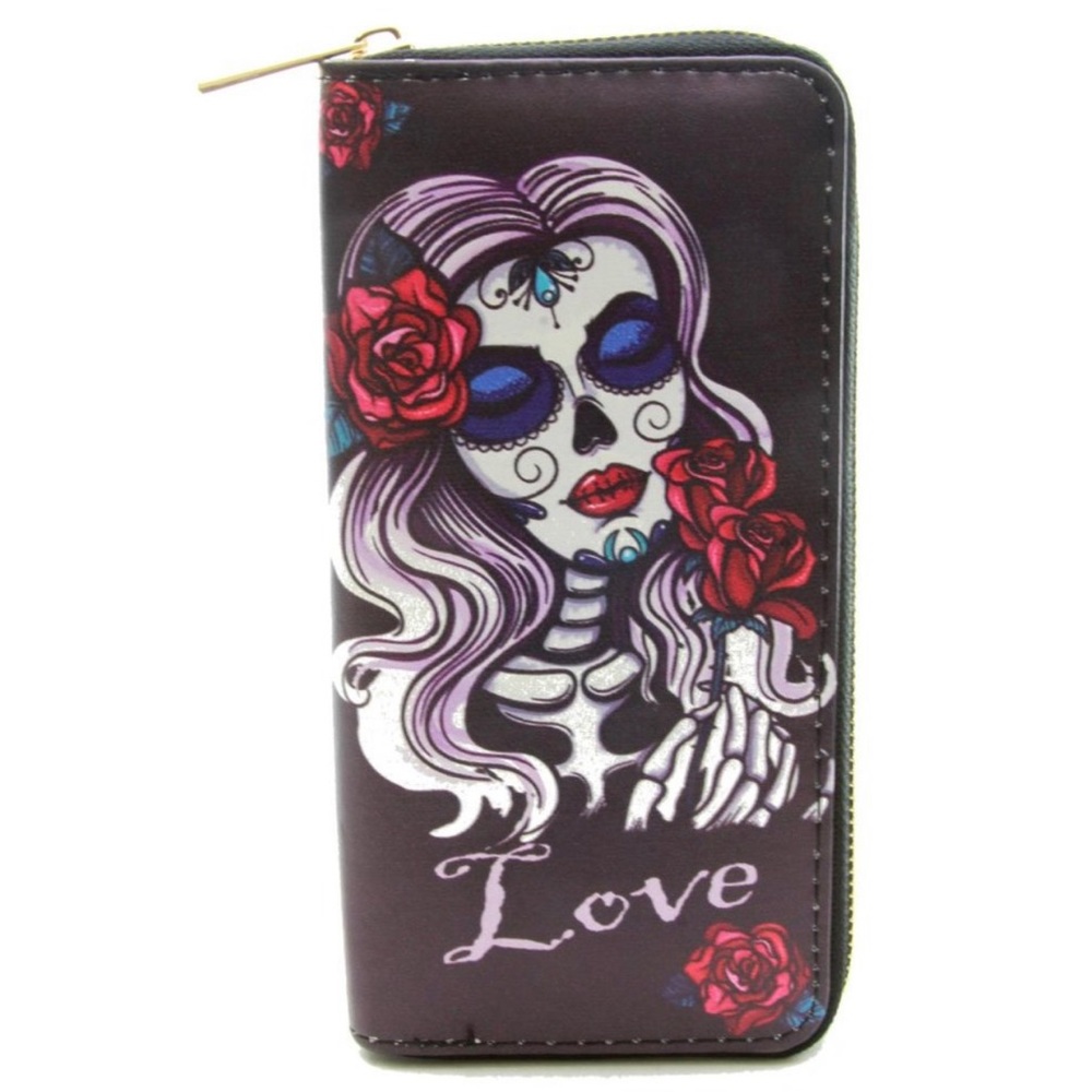 Dark LOVE Wallet ~ Fabulous ~ Red & Black